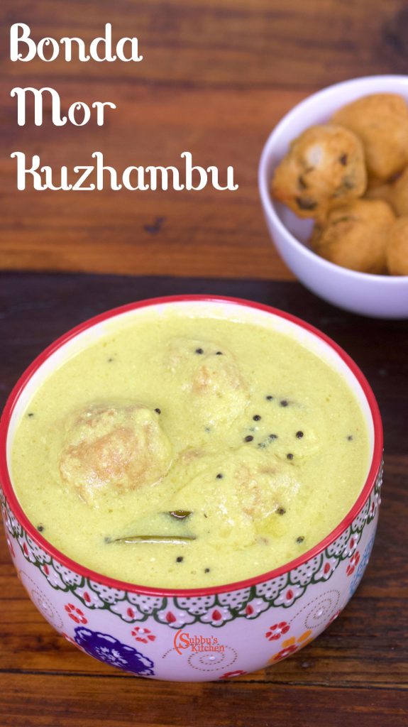 Bonda Mor Kuzhambu / Kalyana Mor Kuzhambu