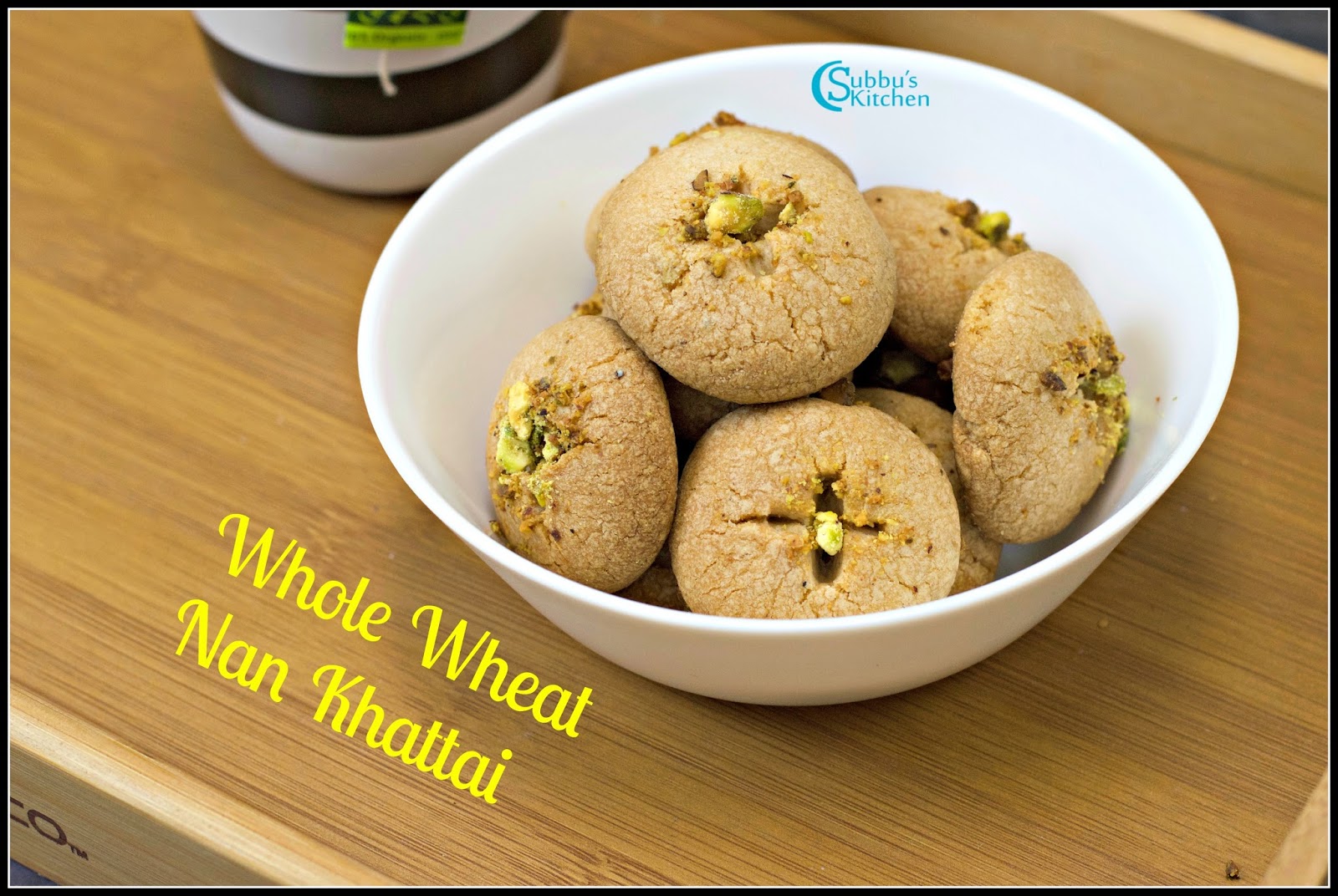 Atta Biscuit Recipe (Whole Wheat Flour Cookies Spiced with Cardamom)
