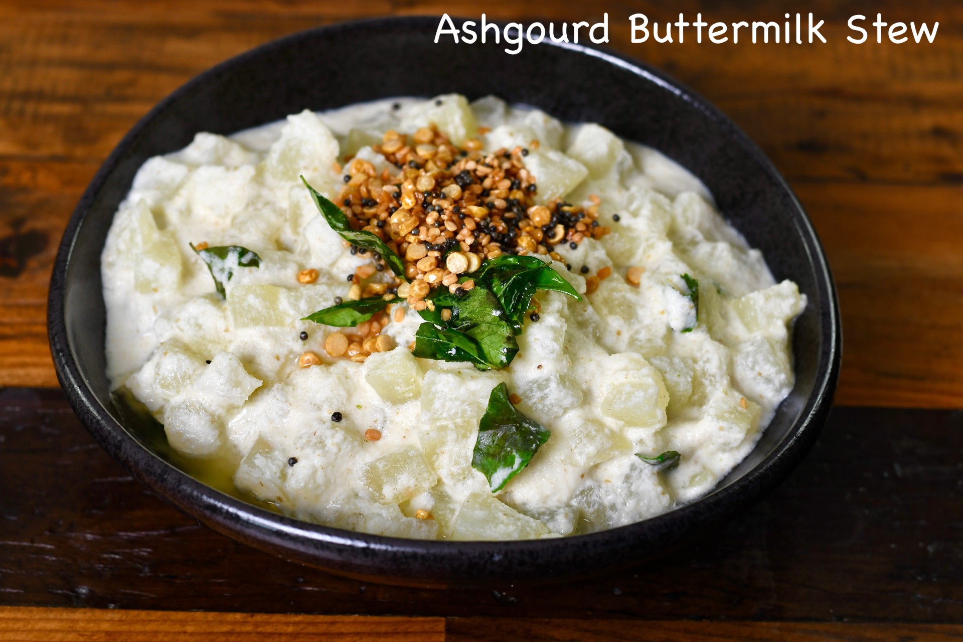 Poosanikai Mor Kootu | Ashgourd Buttermilk Stew