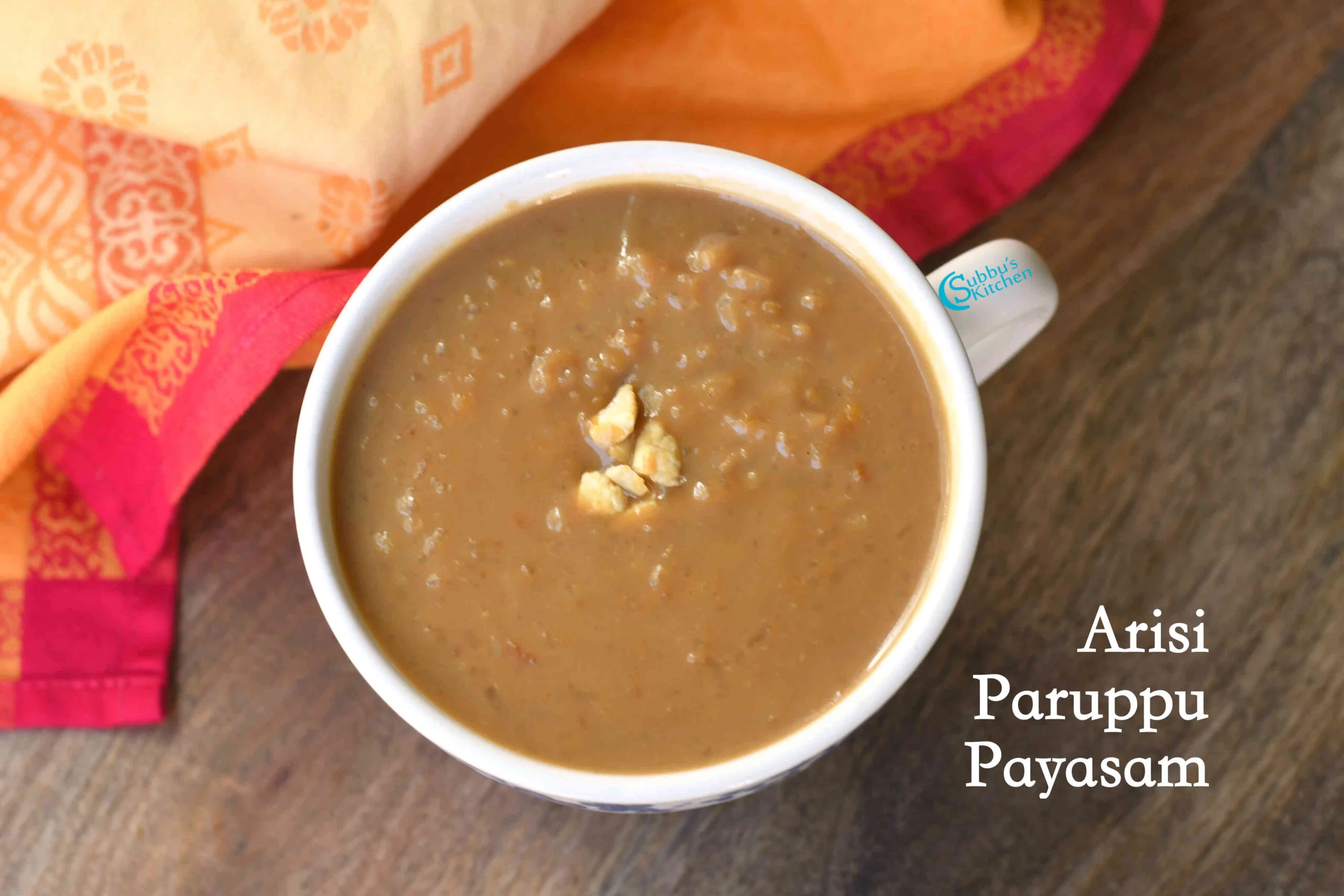 Arisi Paruppu Payasam | Rice Dal Jaggery Kheer