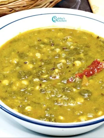 Palak Channadal Curry | Spinach Bengal Gram Curry